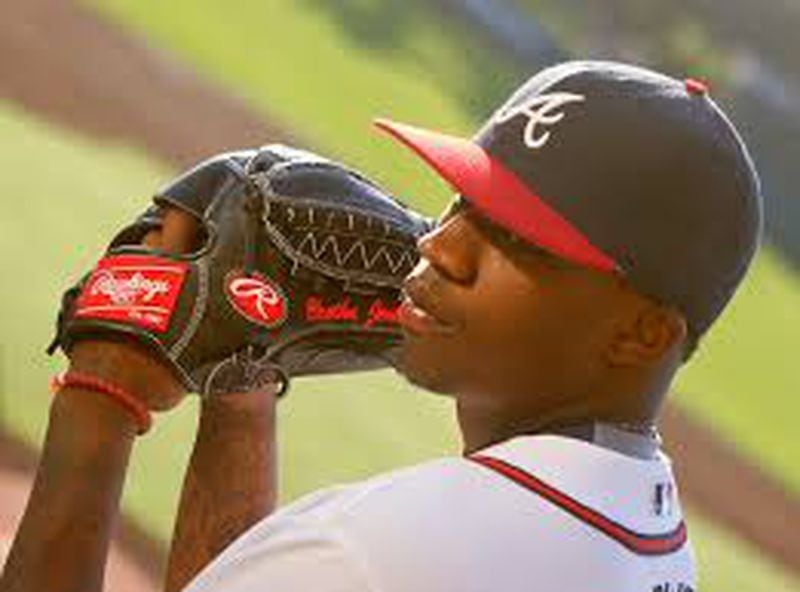 Tyrell Jenkins goes for his second MLB win in his second home start Thursday. (Curtis Compton/AJC file photo)