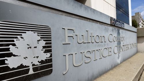 Fulton County Justice Center Tower. Employees across the county will get financial rewards for better customer service. BOB ANDRES /BANDRES@AJC.COM AJC FILE PHOTO