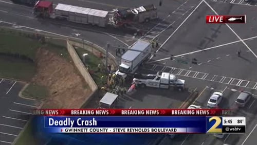 A deadly wreck is affecting Gwinnett County traffic Tuesday afternoon.