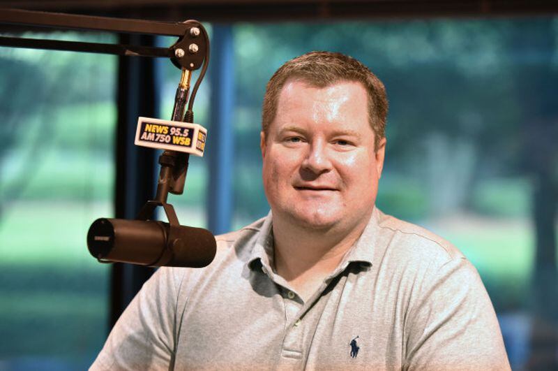  July 30, 2015 Atlanta - Erick Erickson, host of The Erick Erickson Show and organizer of RedState.com at News 95.5 and AM750 WSB on Thursday, July 30, 2015. This is for Political Insider. HYOSUB SHIN / HSHIN@AJC.COM