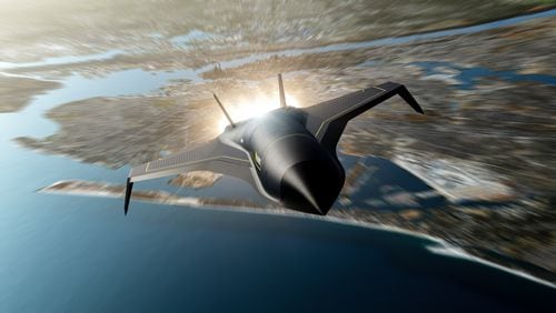 Hypersonic plane developer Hermeus is calling its envisioned commercial passenger aircraft Halcyon. (photo contributed)
