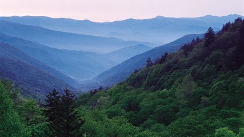 Of the 17,904 total acres that burned in last November’s devastating wildfires in and around the Great Smoky Mountains National Park, 11,410 were park lands within the park’s boundary. Those 11,410 acres represent only two percent of 522,076-acre park. (Courtesy of Pigeon Forge Department of Tourism/TNS)