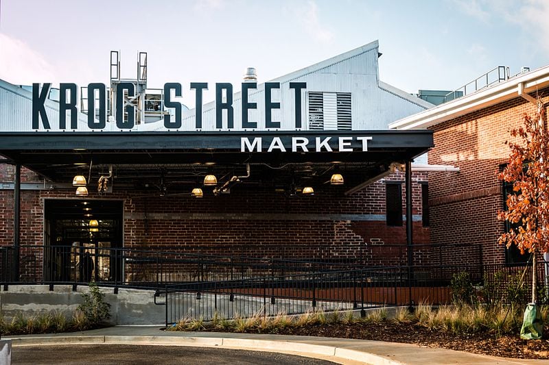 Opened in 2014, Krog Street Market in Inman Park paved the way for the city's current food hall boom.  Courtesy of Barry Cantrell