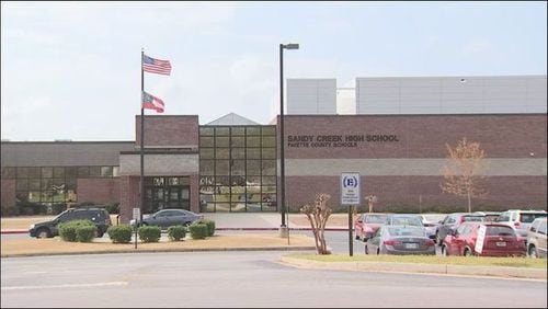 A new film lab at Sandy Creek High School is among the projects nearing completion at Fayette County schools. Courtesy WSB-TV