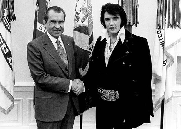 Elvis and Richard Nixon