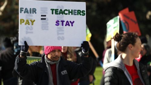 Across the country, teachers are walking out and striking for better conditions and pay, including in the Oakland, Calif., Unified School District.