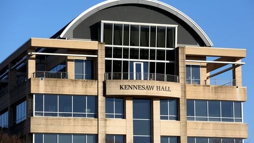 Kennesaw Hall is shown on the campus of Kennesaw State University. AJC FILE PHOTO