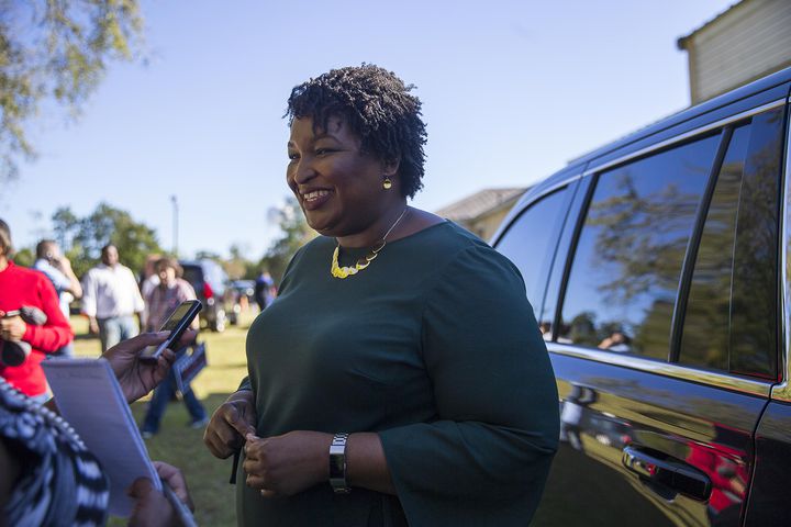 Abrams campaign trail: 8 days before election