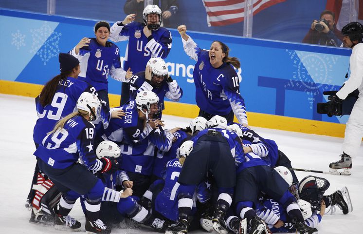 Photos: 2018 Winter Olympics: U.S. women's hockey team wins gold