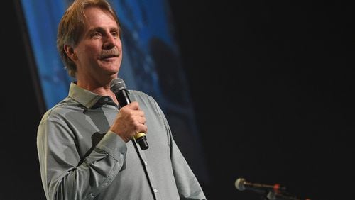 NASHVILLE, TN - FEBRUARY 08: Jeff Foxworthy performs during 1 Night. 1 Place. 1 Time: A Heroes & Friends Tribute to Randy Travis at Bridgestone Arena on February 8, 2017 in Nashville, Tennessee. (Photo by Rick Diamond/Getty Images for Outback Concerts)